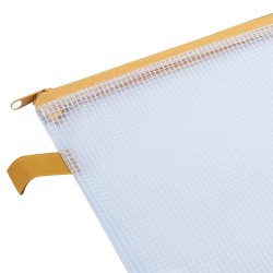 Mapa protectie zip A4 Mesh Deli
