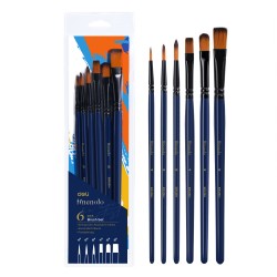 Set 6 pensule profesionale soft Deli Set 6 pensule profesionale soft Deli