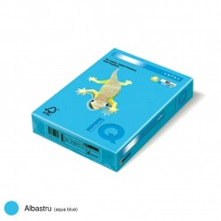 Hartie color A4, 80g/mp, 500coli/top, IQ  AB48 ALBASTRU MARIN Hartie color A4, 80g/mp, 500coli/top, IQ  AB48 ALBASTRU MARIN