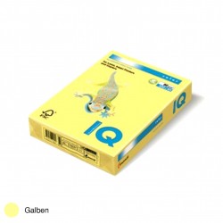 Hartie color A4, 80g/mp, 500coli/top, IQ YE23 GALBEN Hartie color A4, 80g/mp, 500coli/top, IQ YE23 GALBEN