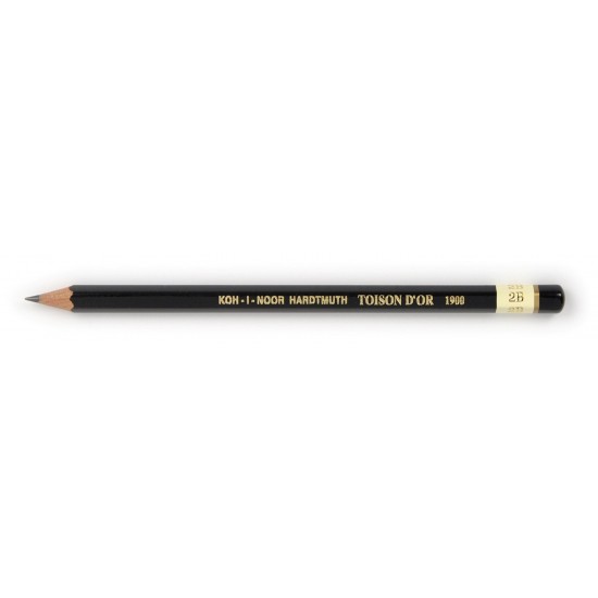 Creion tehnic Koh-I-Noor Toison D'or Art, TARIE 2B, diametru mina grafit 2 - 2.5 mm