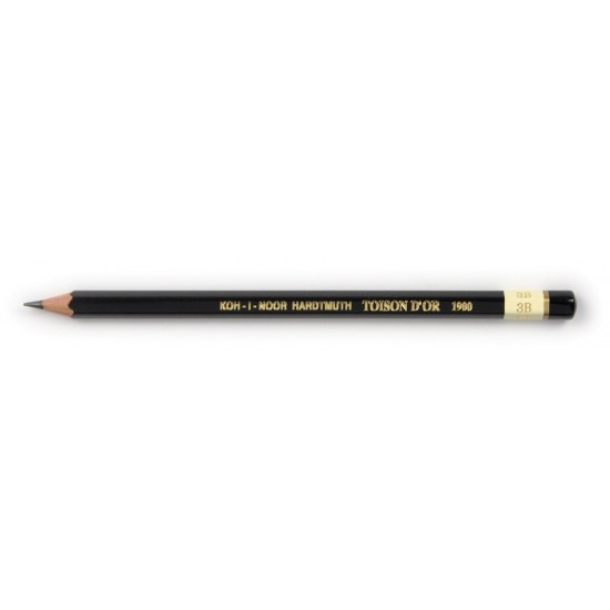 Creion tehnic Koh-I-Noor Toison D'or Art, TARIE 3B, diametru mina grafit 2 - 2.5 mm