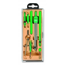 Set compas 7 piese Set compas 7 piese