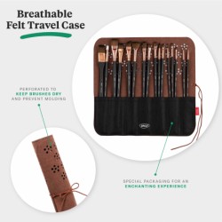 Pensula DACO, set Enchanted art, PN2916, 15+1/set