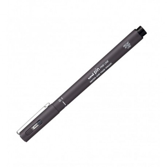 Liner Uni-ball PIN05-200S pe baza de apa GRI INCHIS 0.5 mm