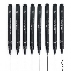 Liner Uni-ball PIN02-200S pe baza de apa NEGRU 0.2 mm Liner Uni-ball PIN02-200S pe baza de apa NEGRU 0.2 mm